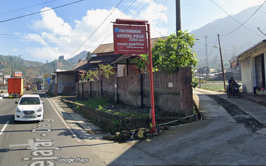 cara menuju patak banteng